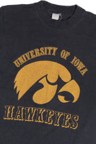 Vintage University Of Iowa Hawkeyes Single Stitch T-Shirt (1990s)