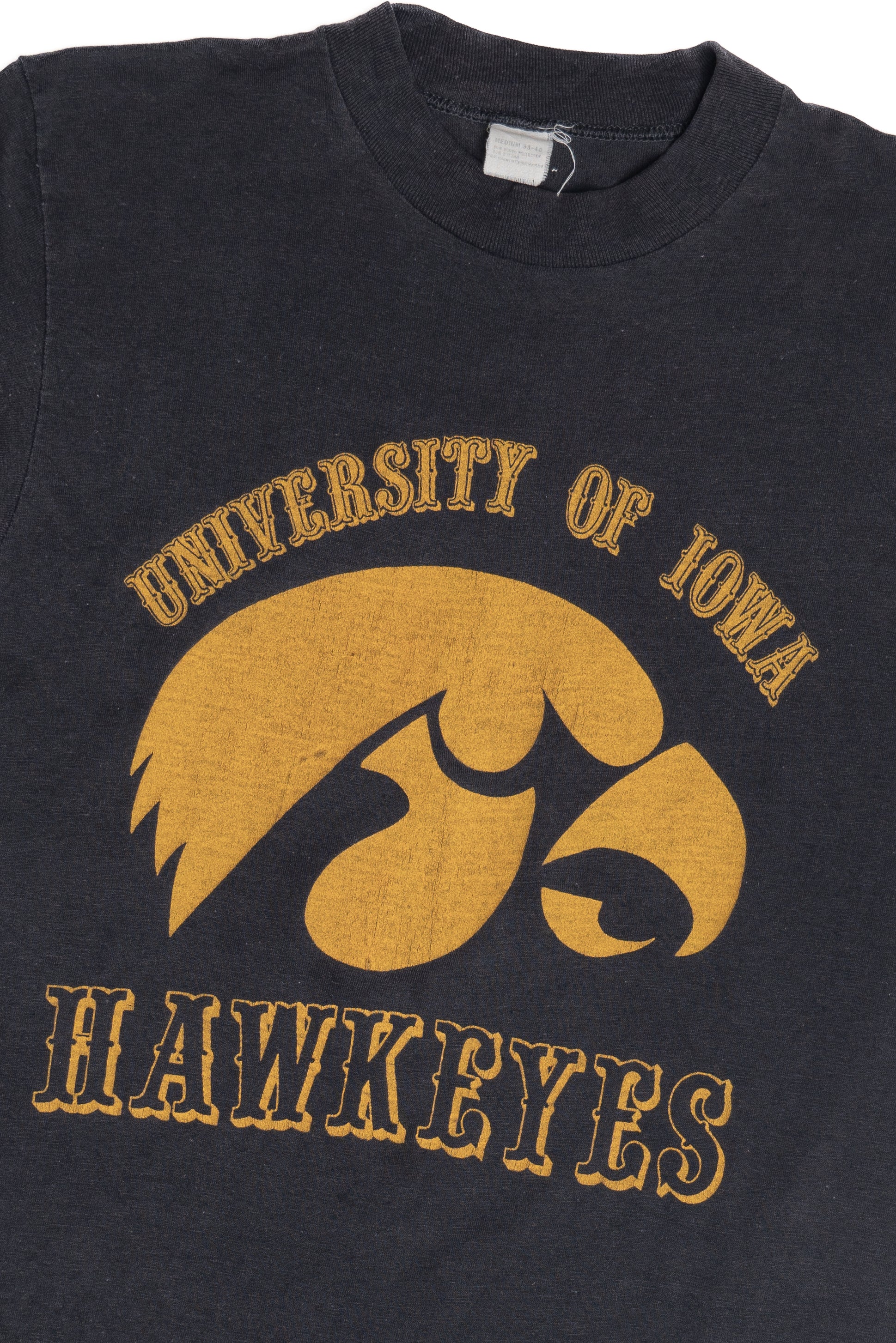 Vintage University Of Iowa Hawkeyes Single Stitch T-Shirt (1990s)