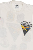 Vintage West Pac '89 USS Constellation US Navy Squadron Insignia T-Shirt