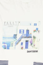 Vintage Greece Santorini Pockets T-Shirt (2000s)