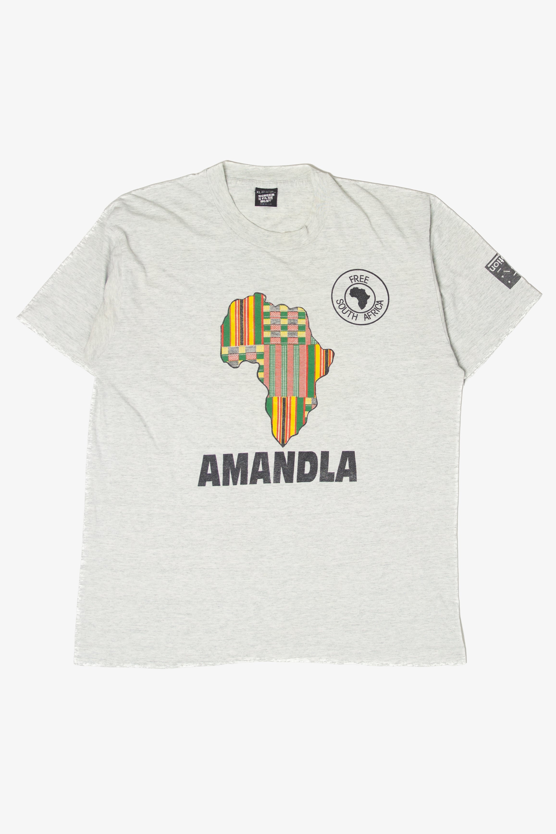 Vintage Amandla Free South Africa T-Shirt (1990s)