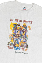 Vintage "Home Is Where The Cat Is" Oatman, Arizona T-Shirt (2000s)