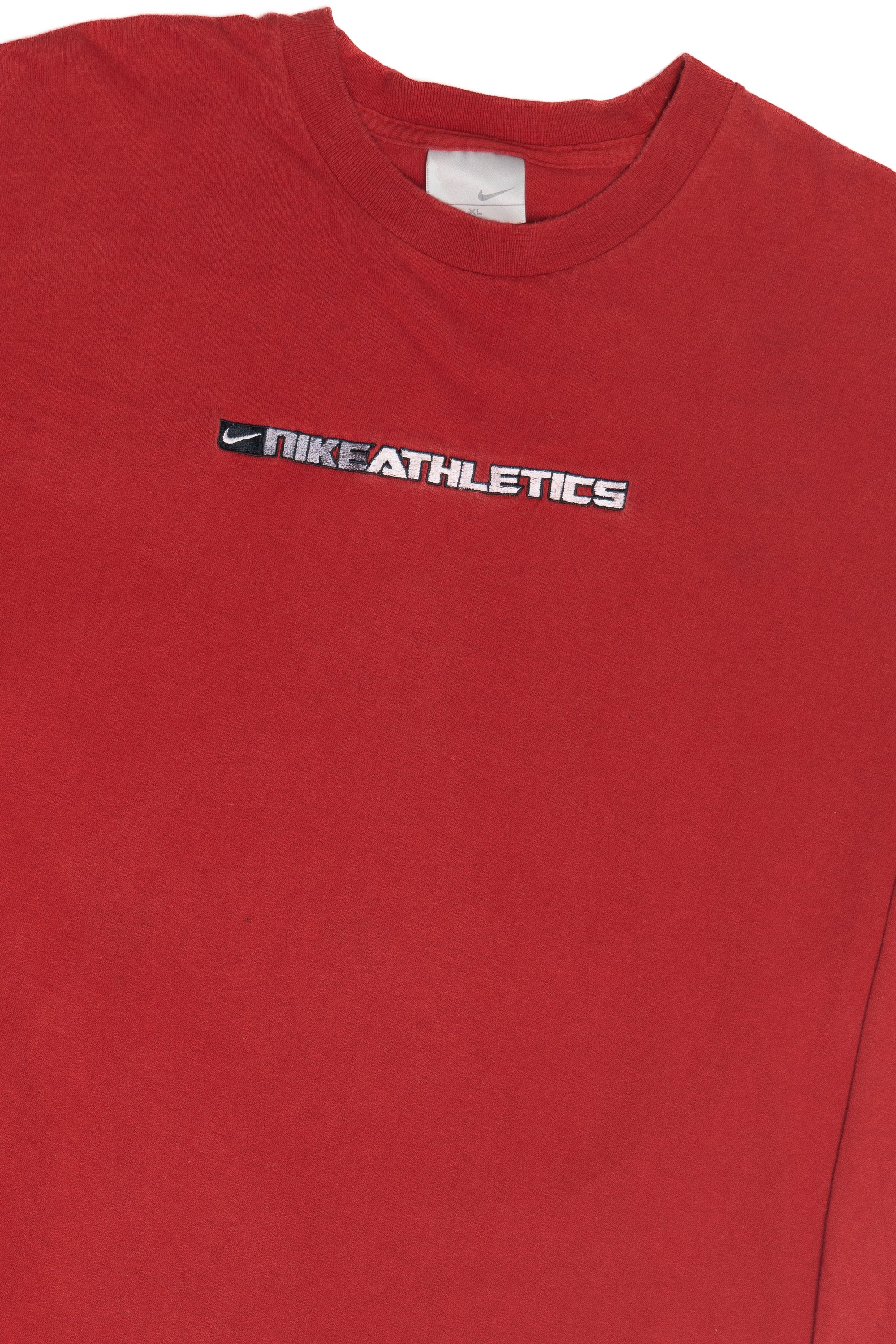Vintage Nike Embroidered "Nike Athletics" Long Sleeve T-Shirt (2000s)