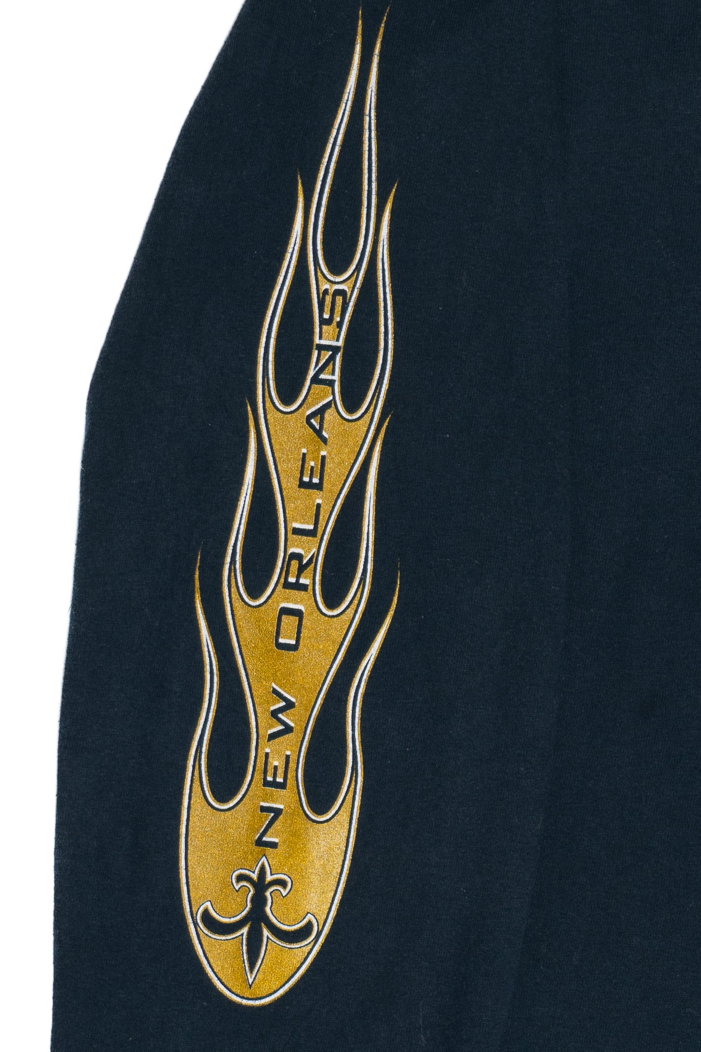 Vintage New Orleans Flame Sleeve Long Sleeve T-Shirt (2000s)