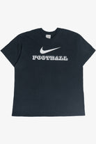 Vintage Nike Swoosh Logo "Football" T-Shirt (2000s)