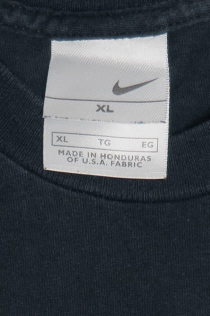 Vintage Nike Swoosh Logo "Football" T-Shirt (2000s)