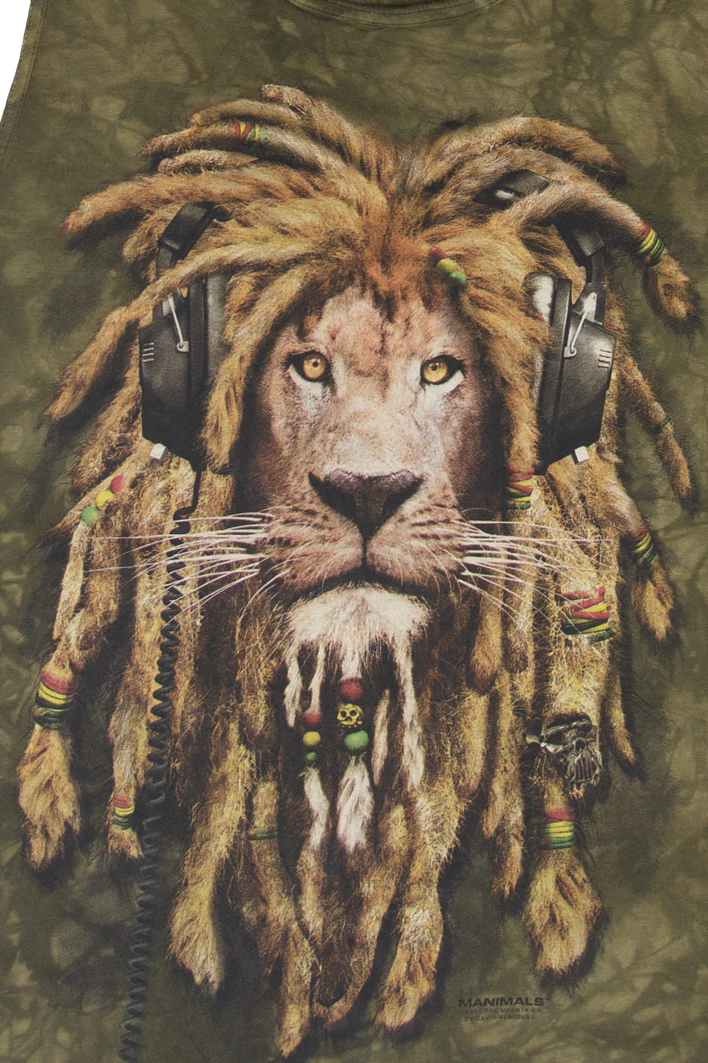 Recycled The Mountain Lion Sleeveless T-Shirt (2010s)