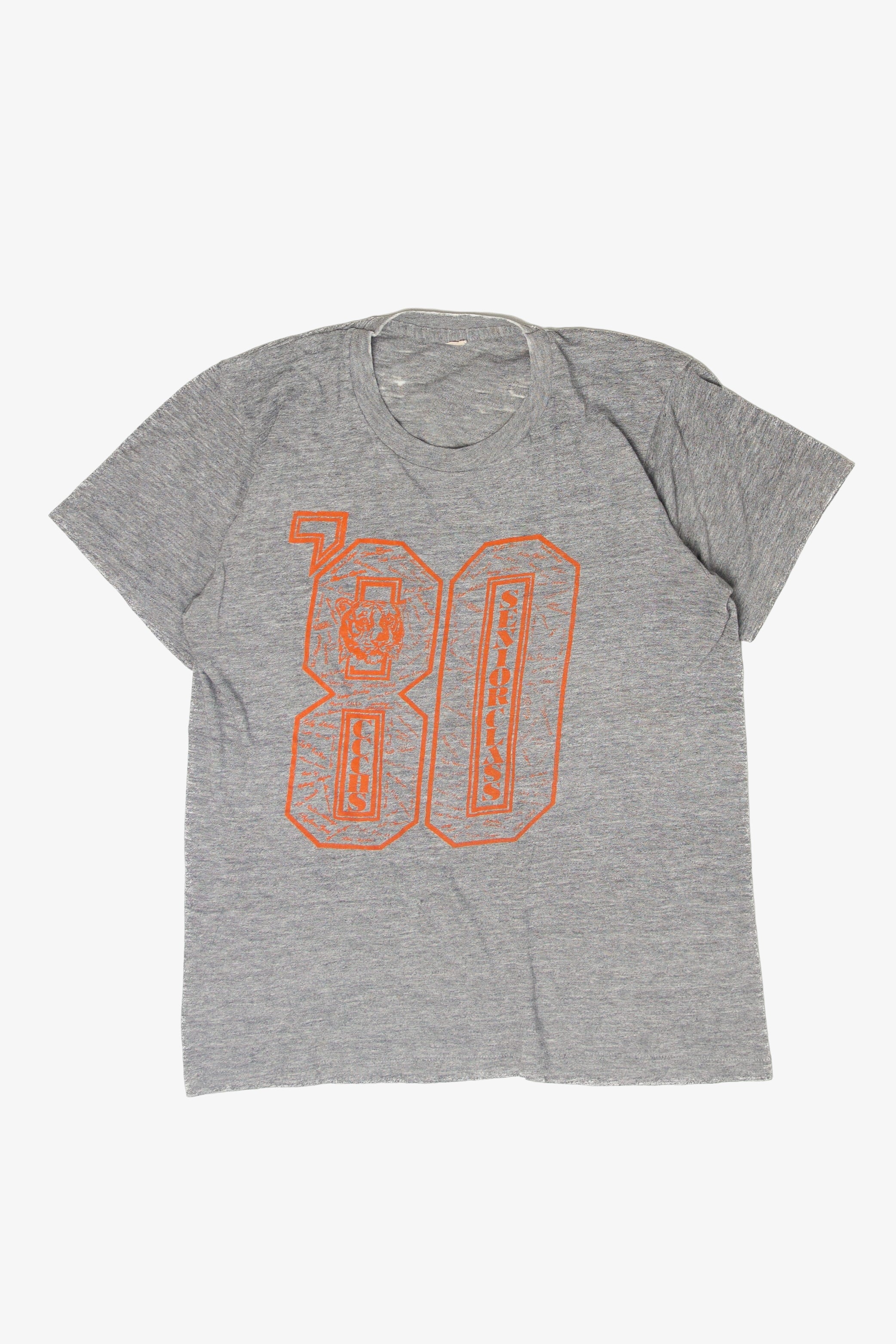 Vintage Distressed CCCHS Senior Class T-Shirt (1980s)