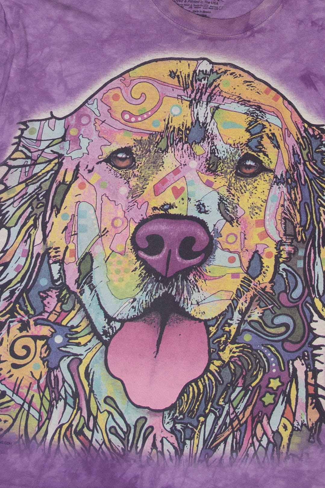 Recycled Dog Tie Dye T-Shirt (2010s)