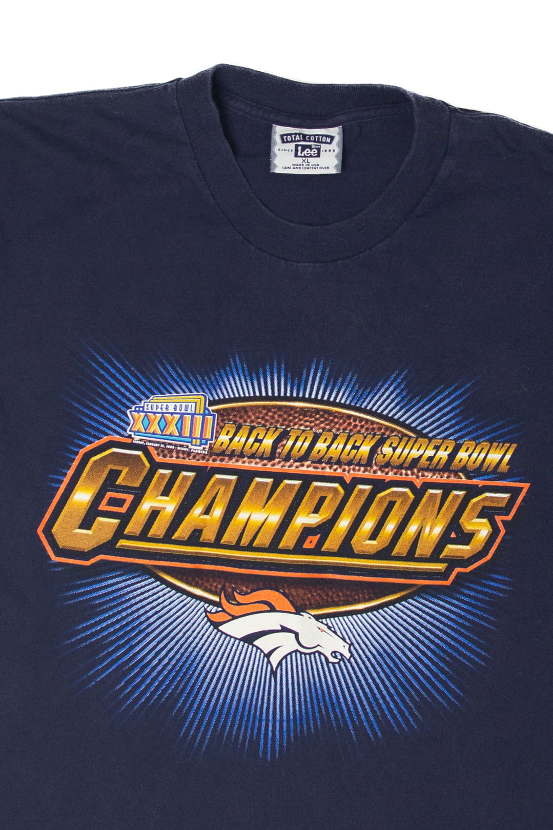 Vintage Denver Broncos Superbowl Champions T-Shirt (1990s)