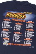 Vintage Denver Broncos Superbowl Champions T-Shirt (1990s)