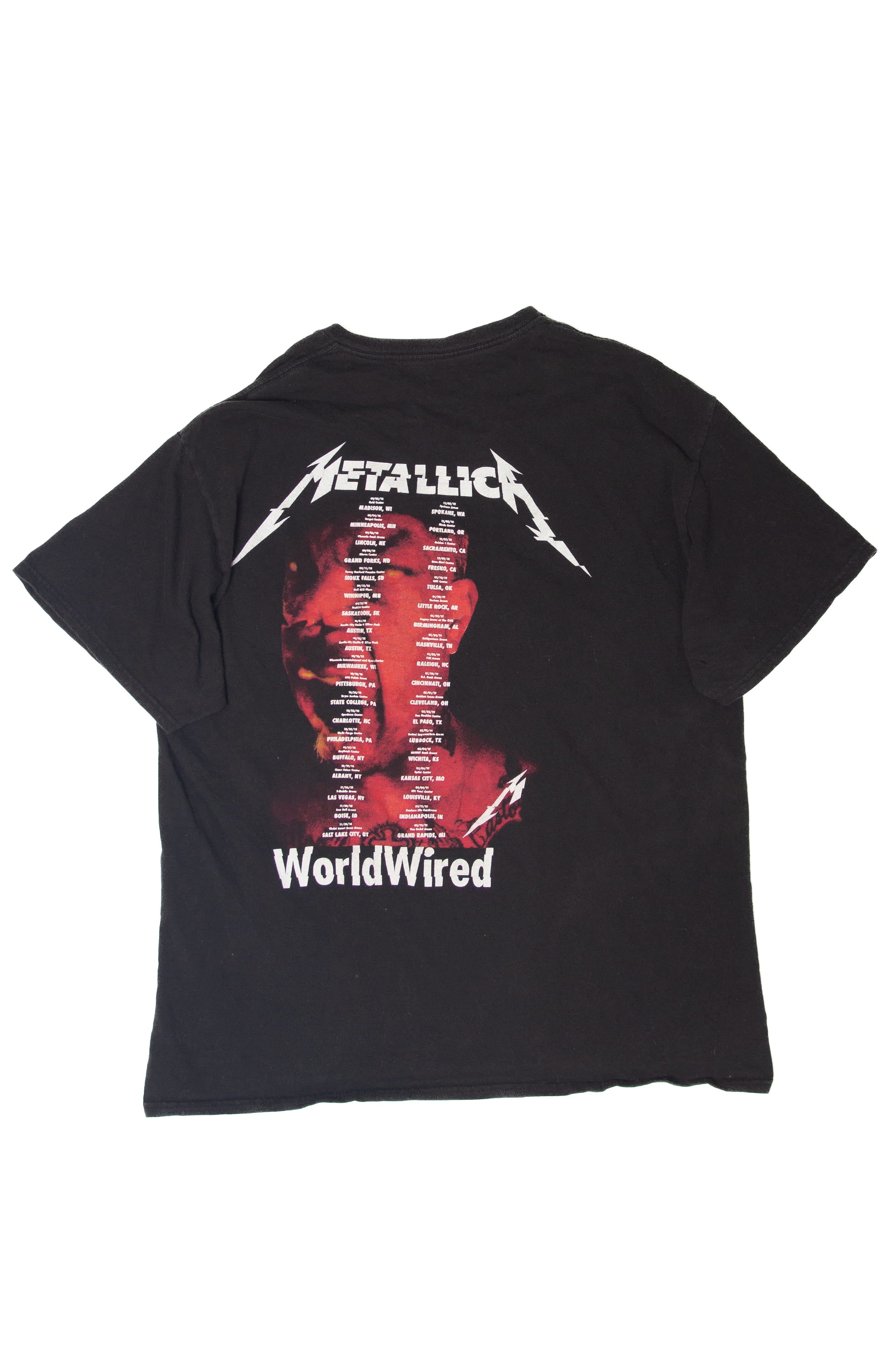 Metallica "Hardwired To Self-Destruct" T-Shirt (2010s)