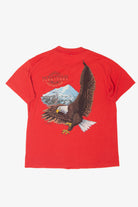 Vintage Northwest Territory Adventure Gear Bald Eagle T-Shirt (1990s)