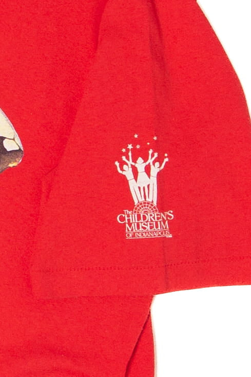 Vintage Children's Museum Of Indianapolis Dinosaur T-Shirt (1990s)