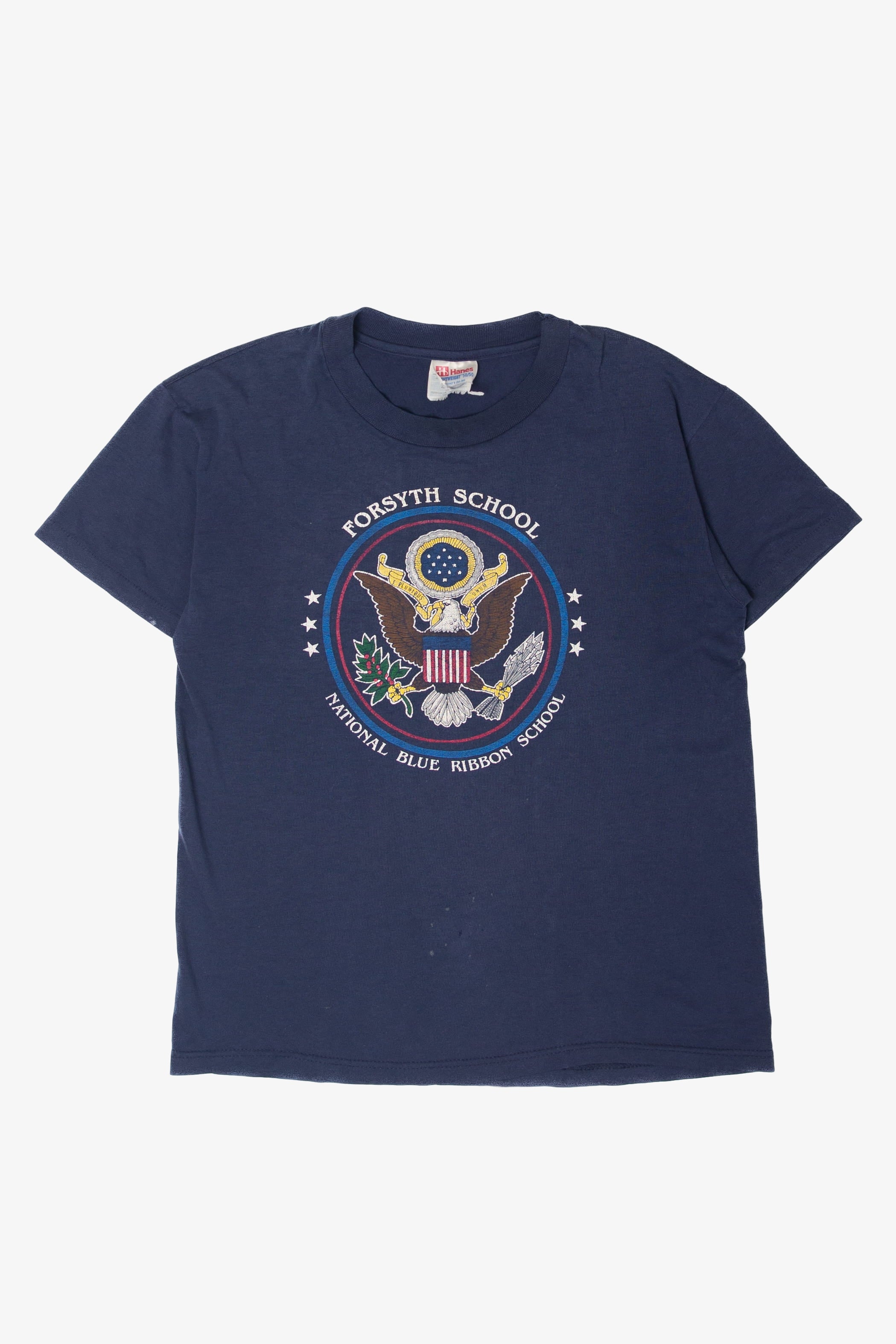 Vintage Forsyth School National Blue Ribbon T-Shirt (1990s)