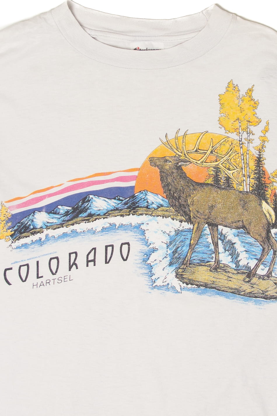 Vintage Colorado Hartsel Elk T-Shirt (1990s)