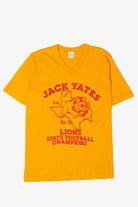 Vintage Jack Yates Lions State Football Champions Texas T-Shirt (1980s)