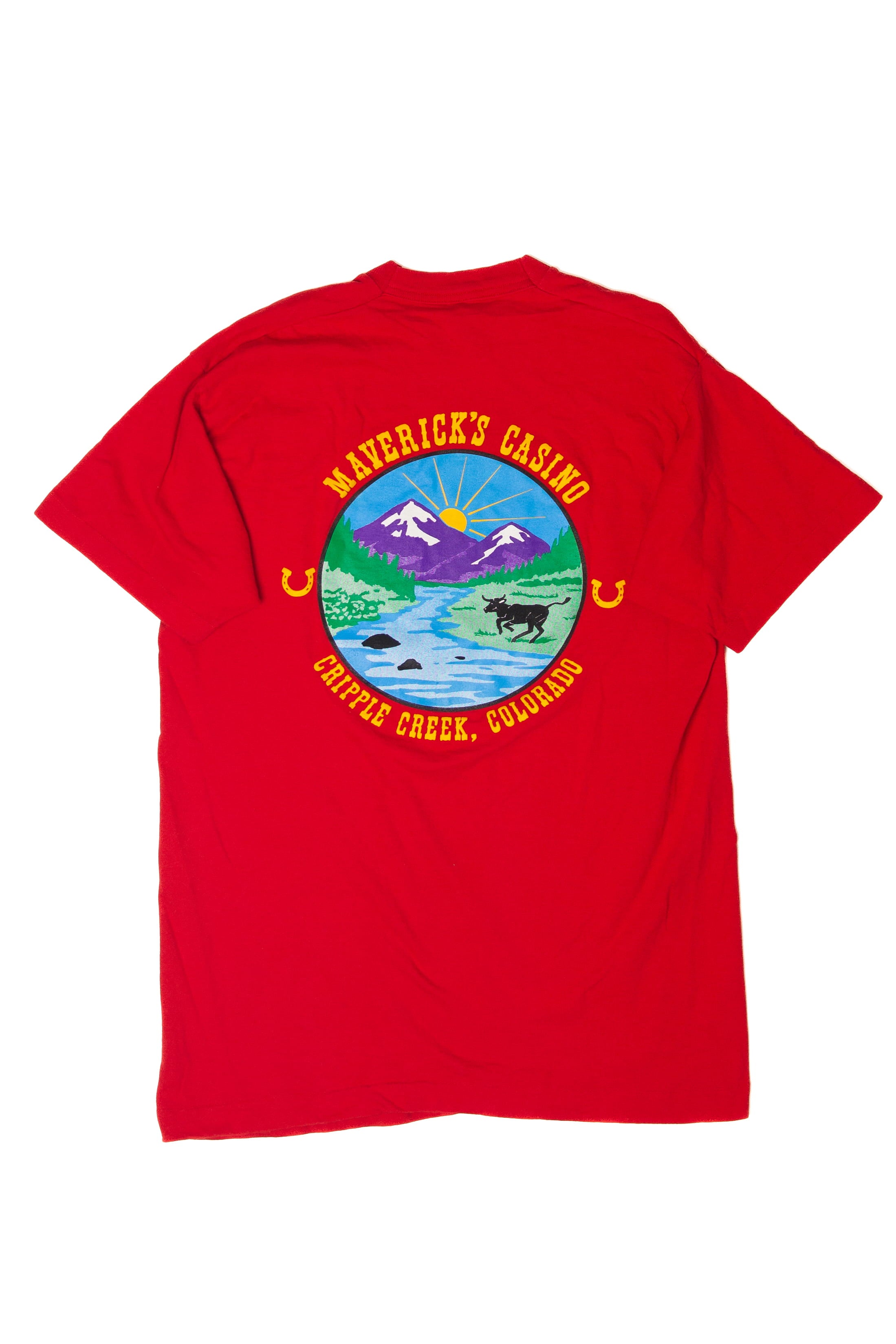 Vintage Maverick's Casino Cripple Creek Colorado T-Shirt (1990s)