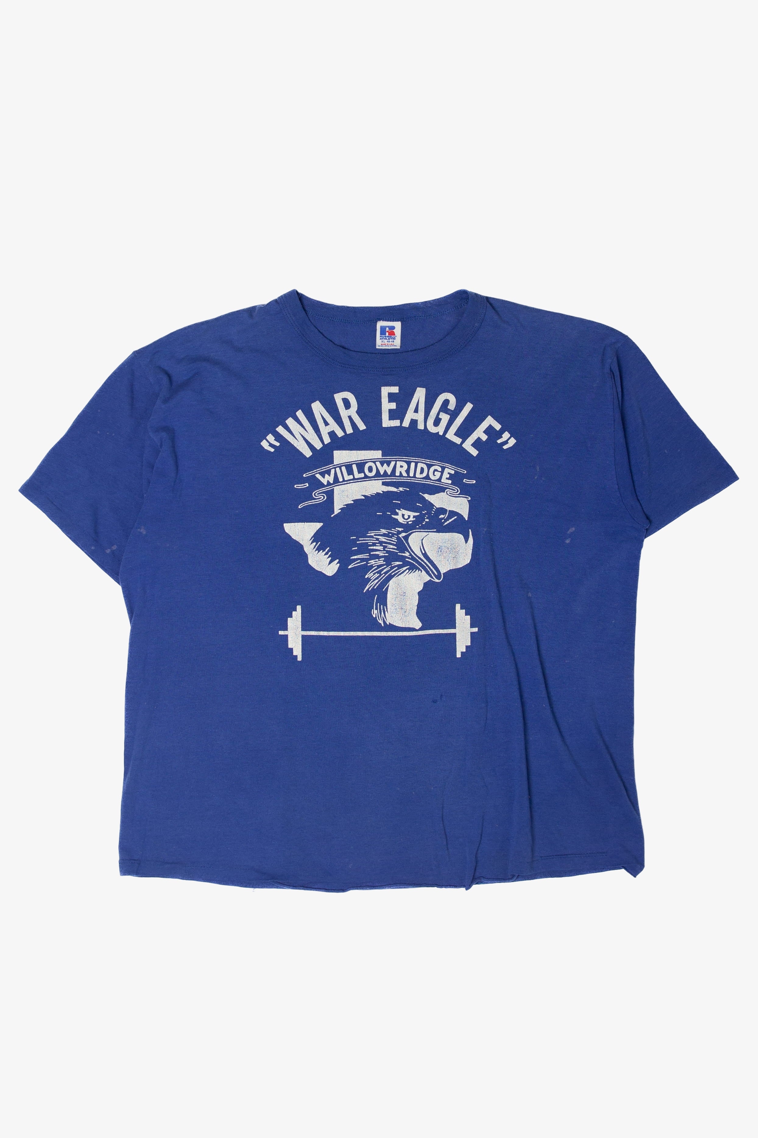 Vintage "War Eagle" Willow Ridge T-Shirt (1990s)