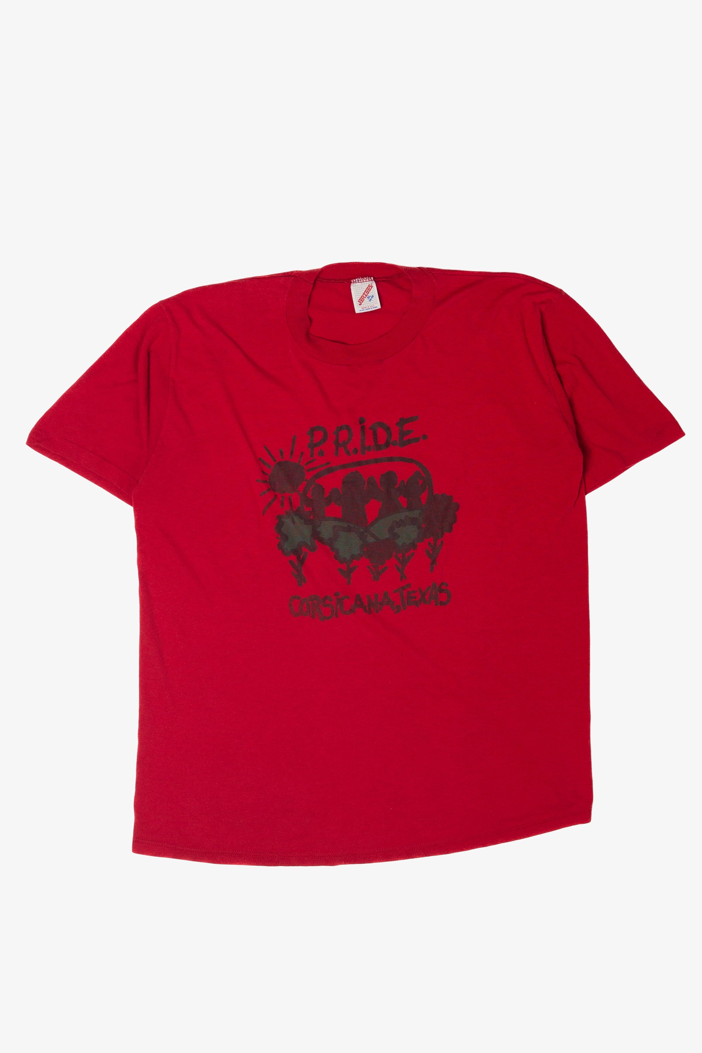 Vintage P.R.I.D.E Corsicana, Texas T-Shirt (1990s)