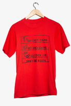 Vintage See Dick Die T-Shirt (1990s)