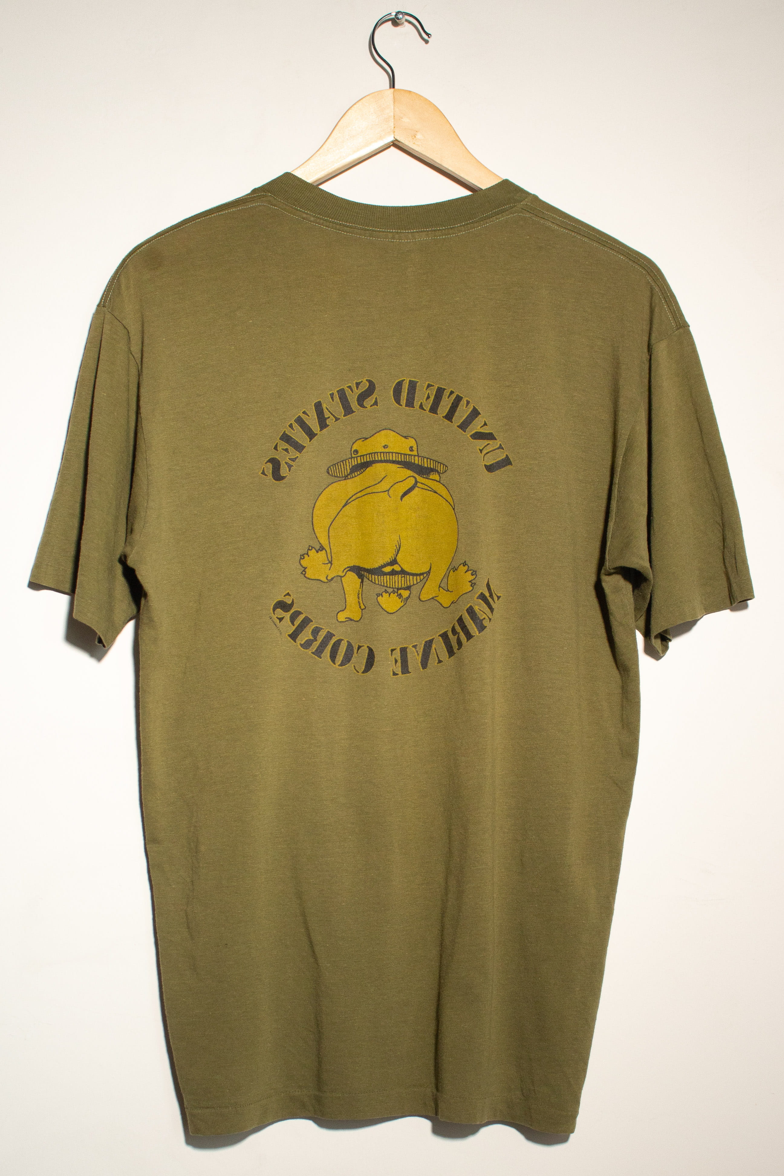 Vintage Marine Corps Bulldog T-Shirt (1980s)