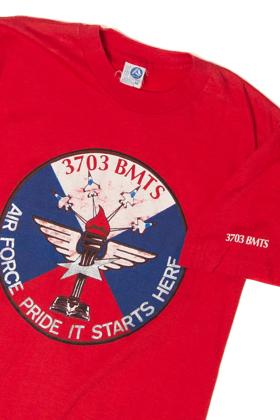 Vintage Air Force Pride 3703 BMTS T-Shirt (1980s)