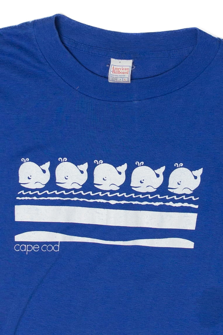 Vintage Cape Cod Whales T-Shirt (1980s)