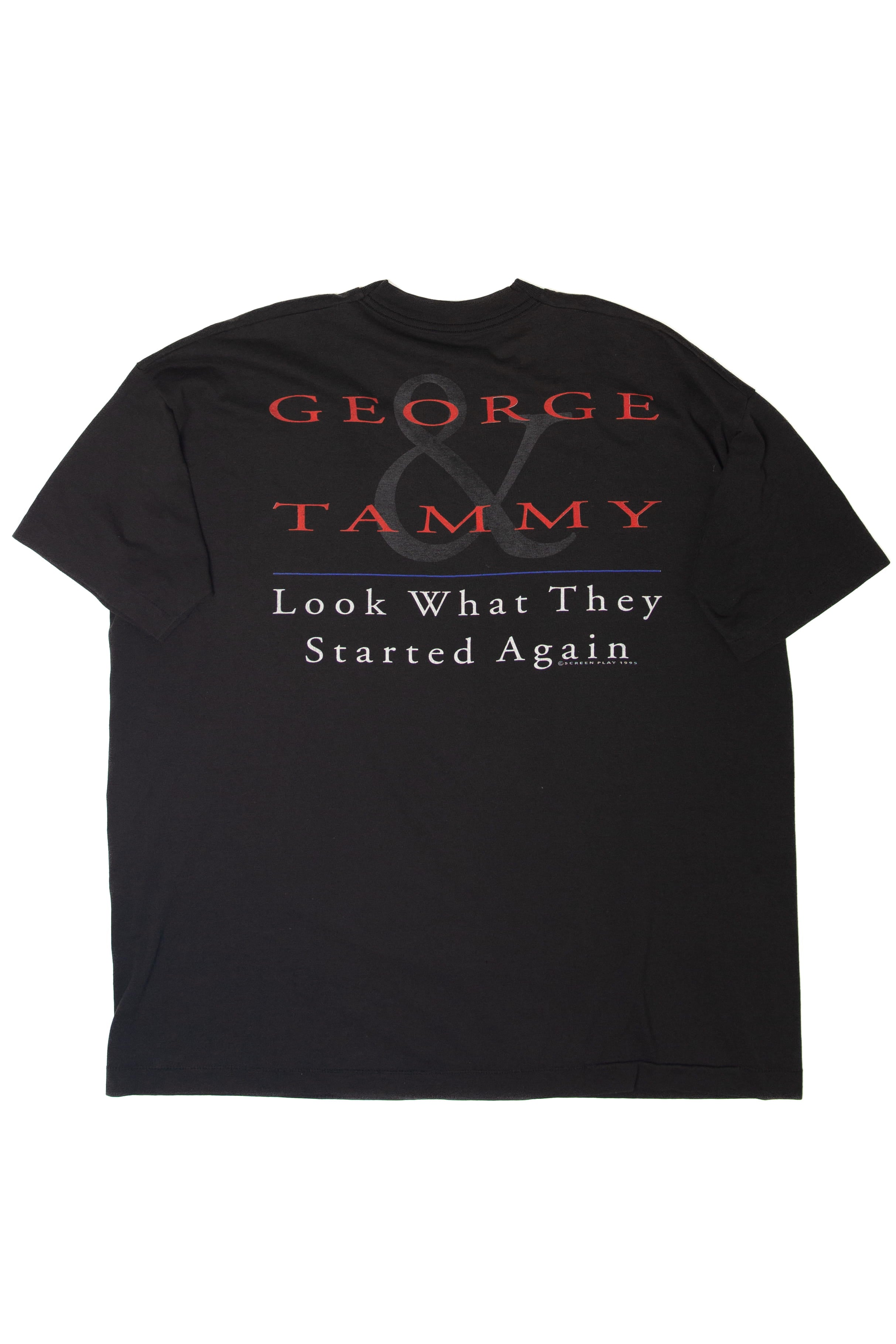Vintage George & Tammy One Tour T-Shirt (1990s)