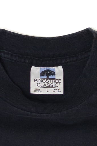 Vintage Jurassic Park Island Tour Isla Nublar Map Classic T-Shirt (1990s)