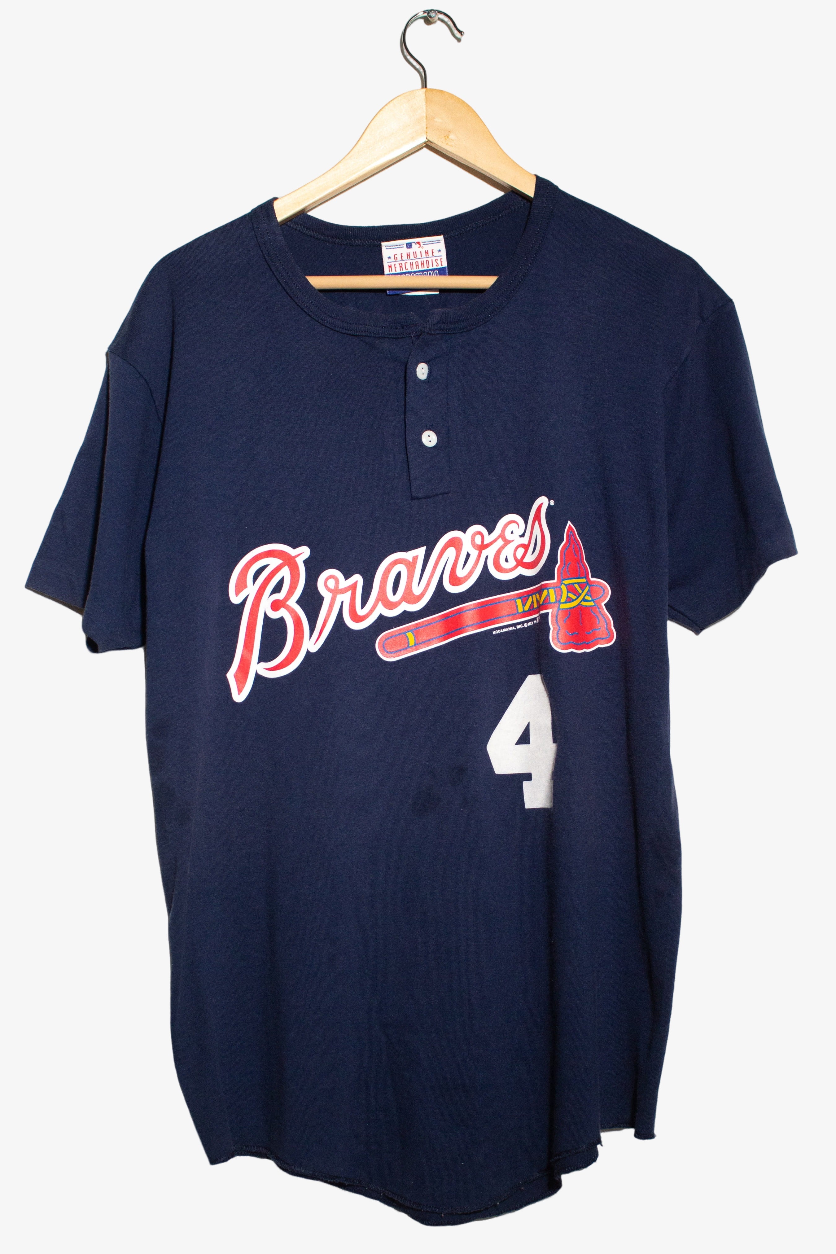 Vintage Atlanta Braves Cuba #4 T-Shirt (1990s)