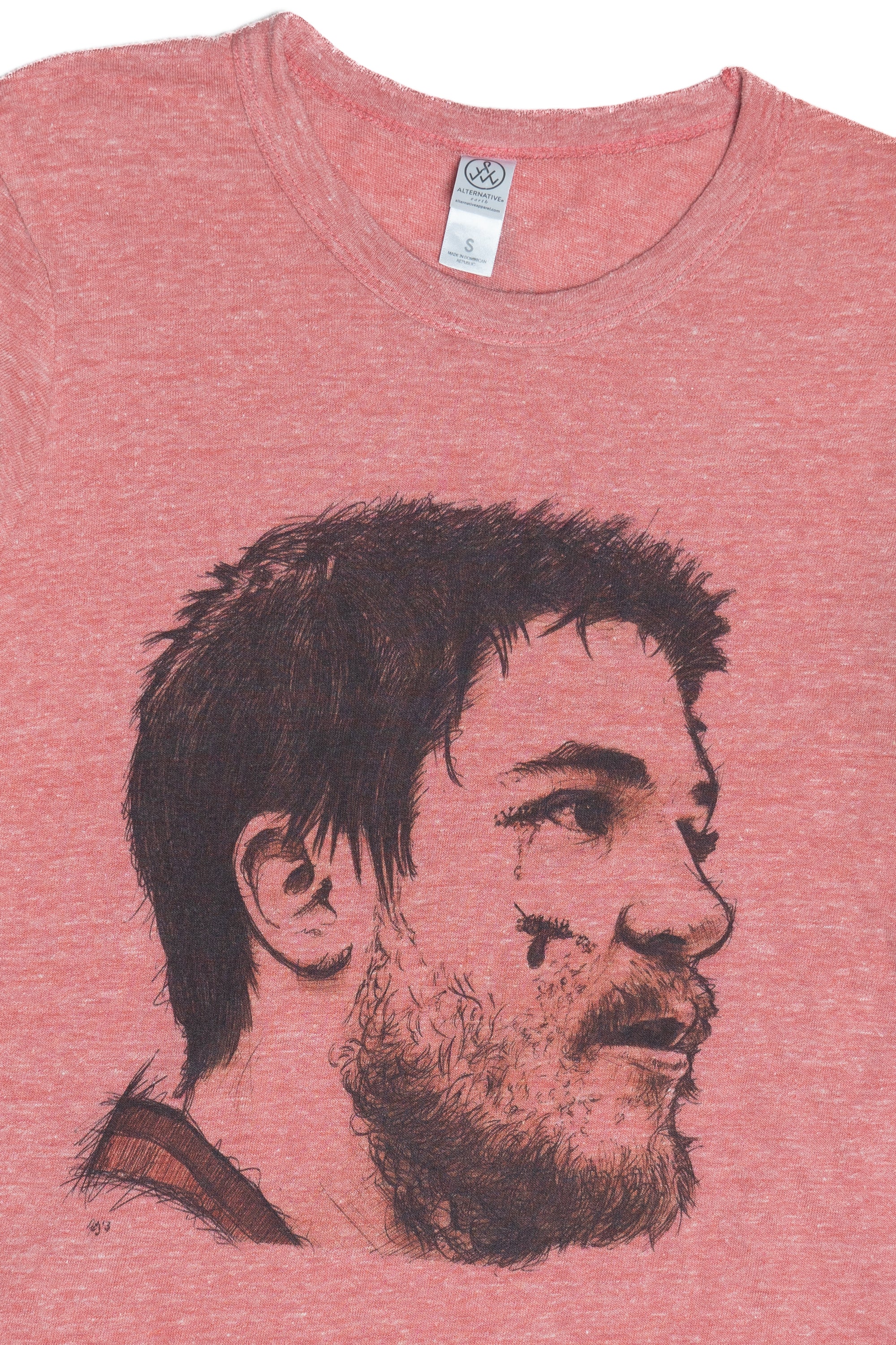 Andrew Shaw Hockey Puck Scar NHL Blackhawks T-Shirt (2010s)