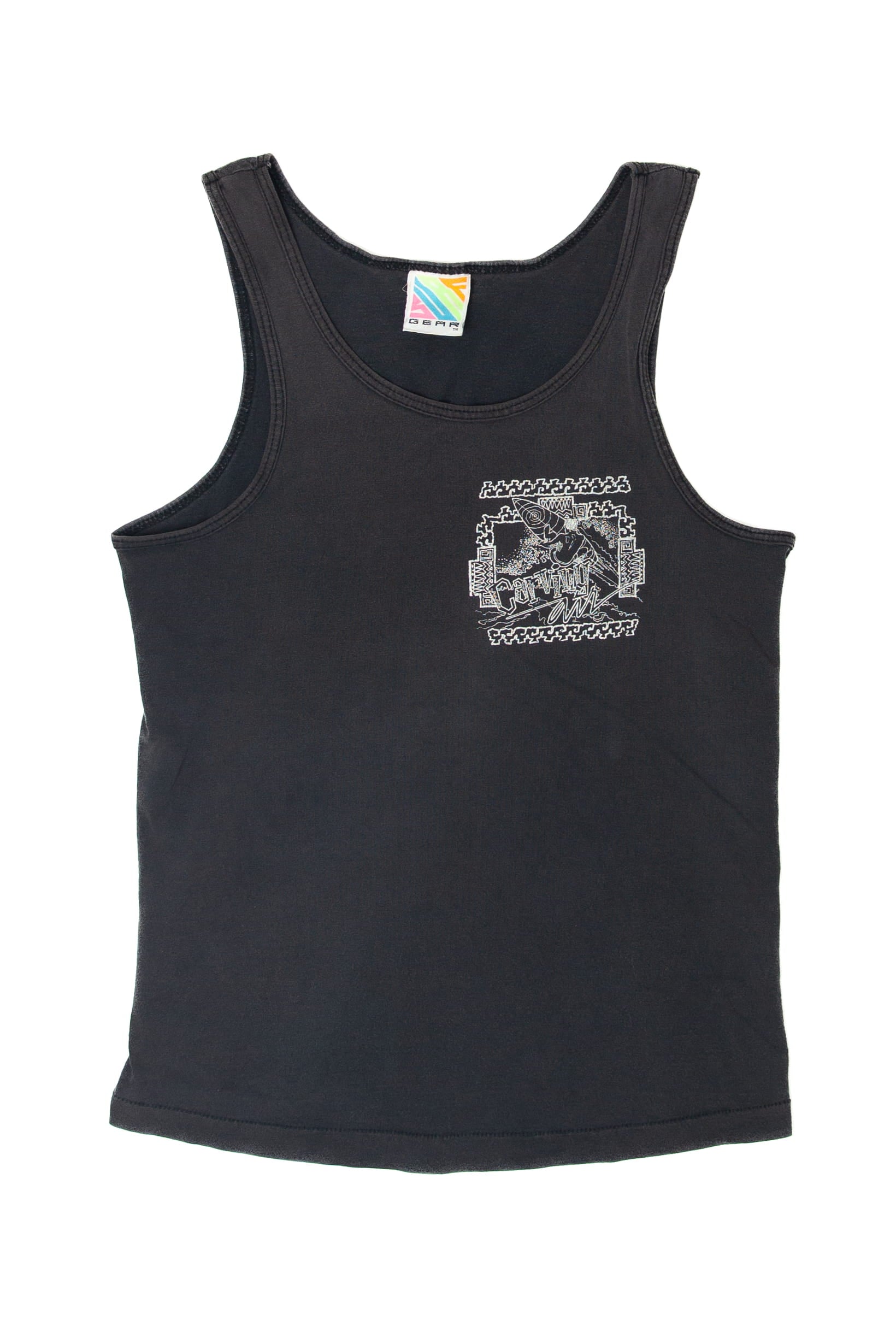 Vintage "Carving Air" Surf Sleeveless T-Shirt (1980s)