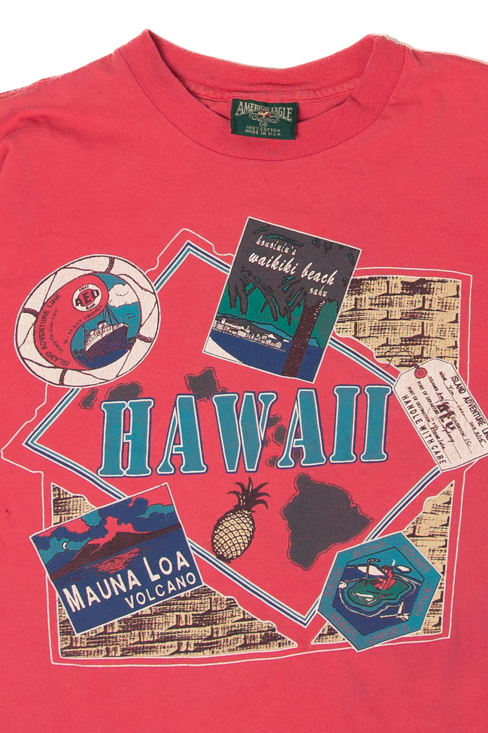 Vintage American Eagle Hawaii T-Shirt (1990s)