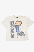 Vintage Betty Boop Dallas Cowboys T-Shirt (1990s)