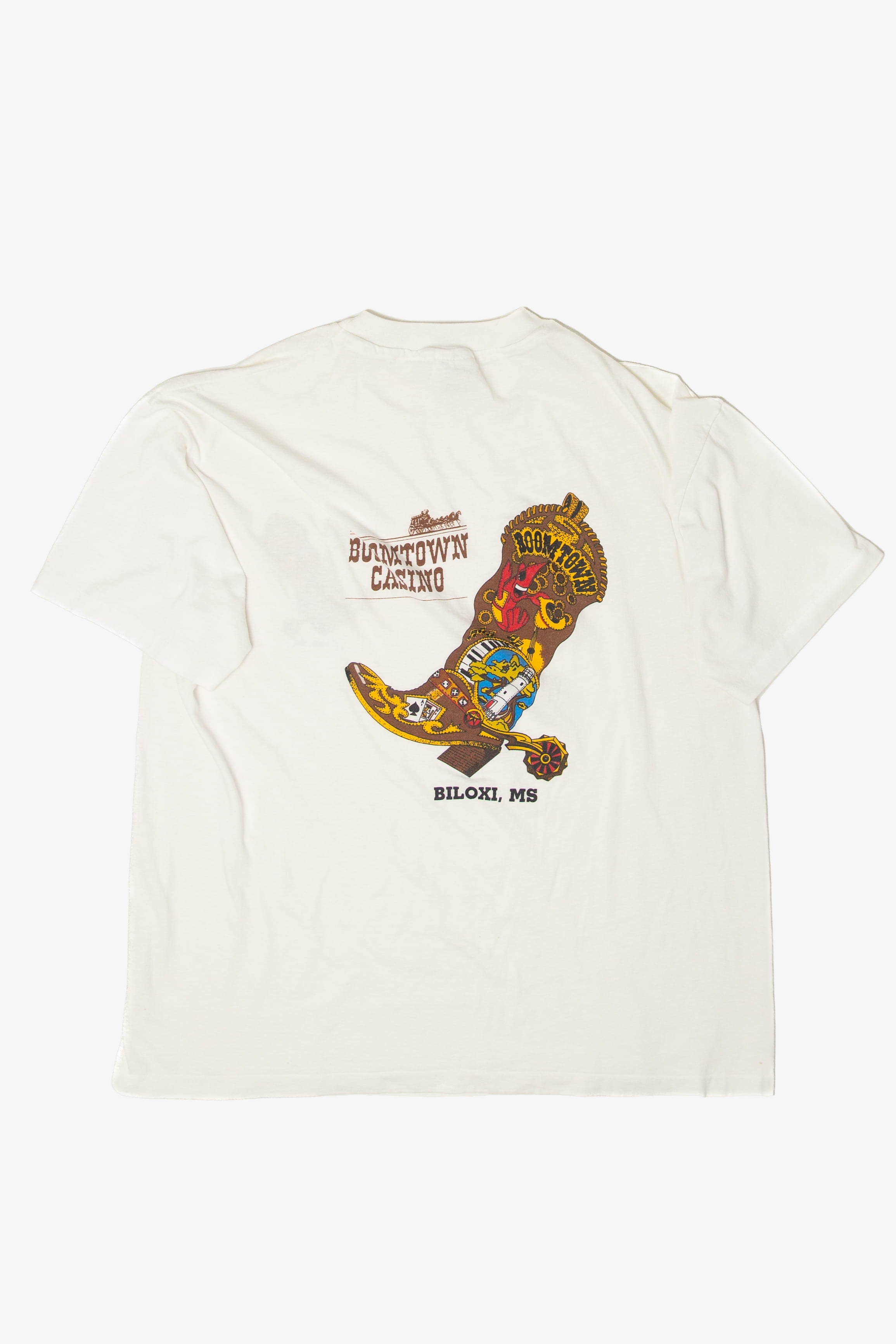 Vintage Boomtown Casino Biloxi, MS T-Shirt (1990s)