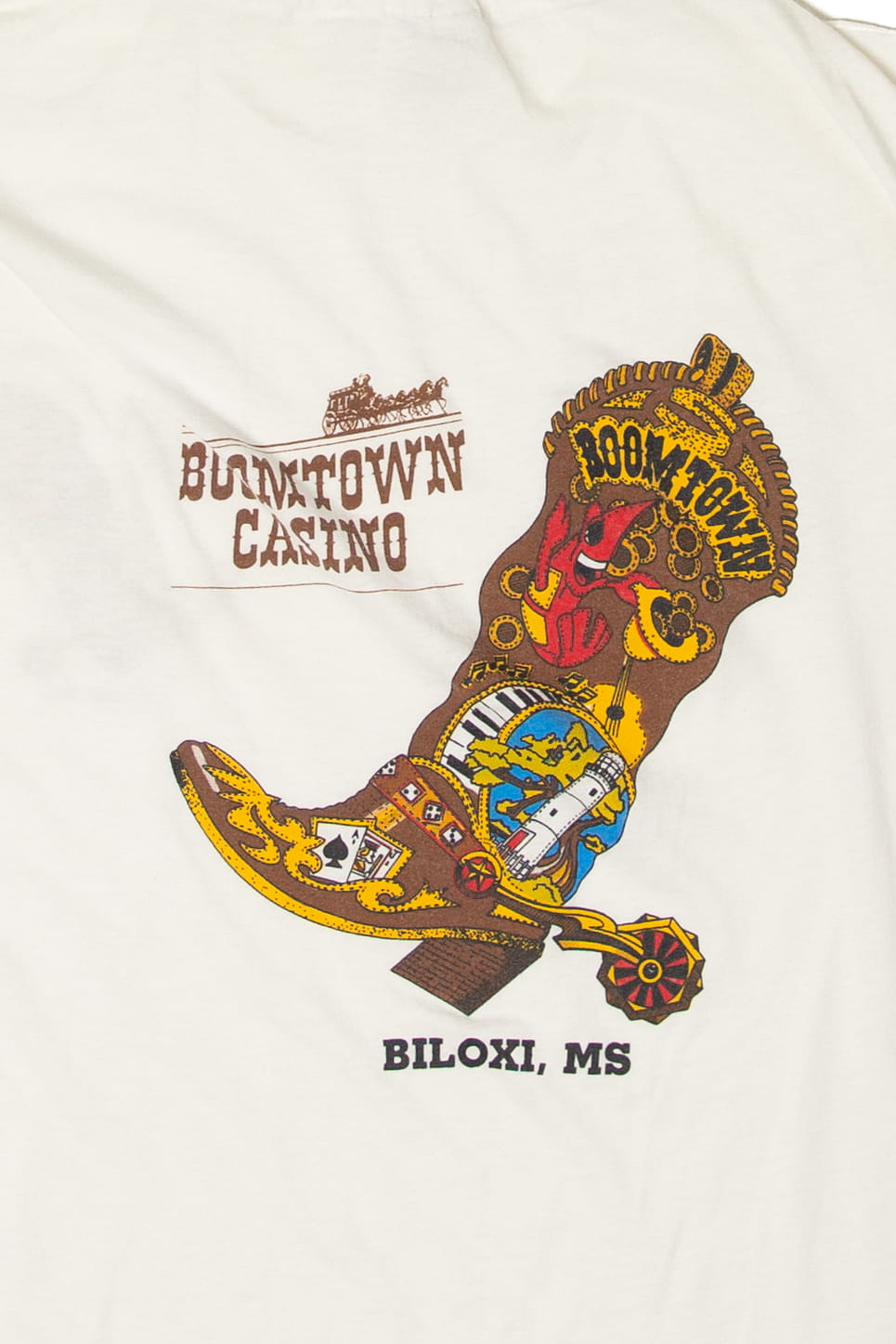 Vintage Boomtown Casino Biloxi, MS T-Shirt (1990s)