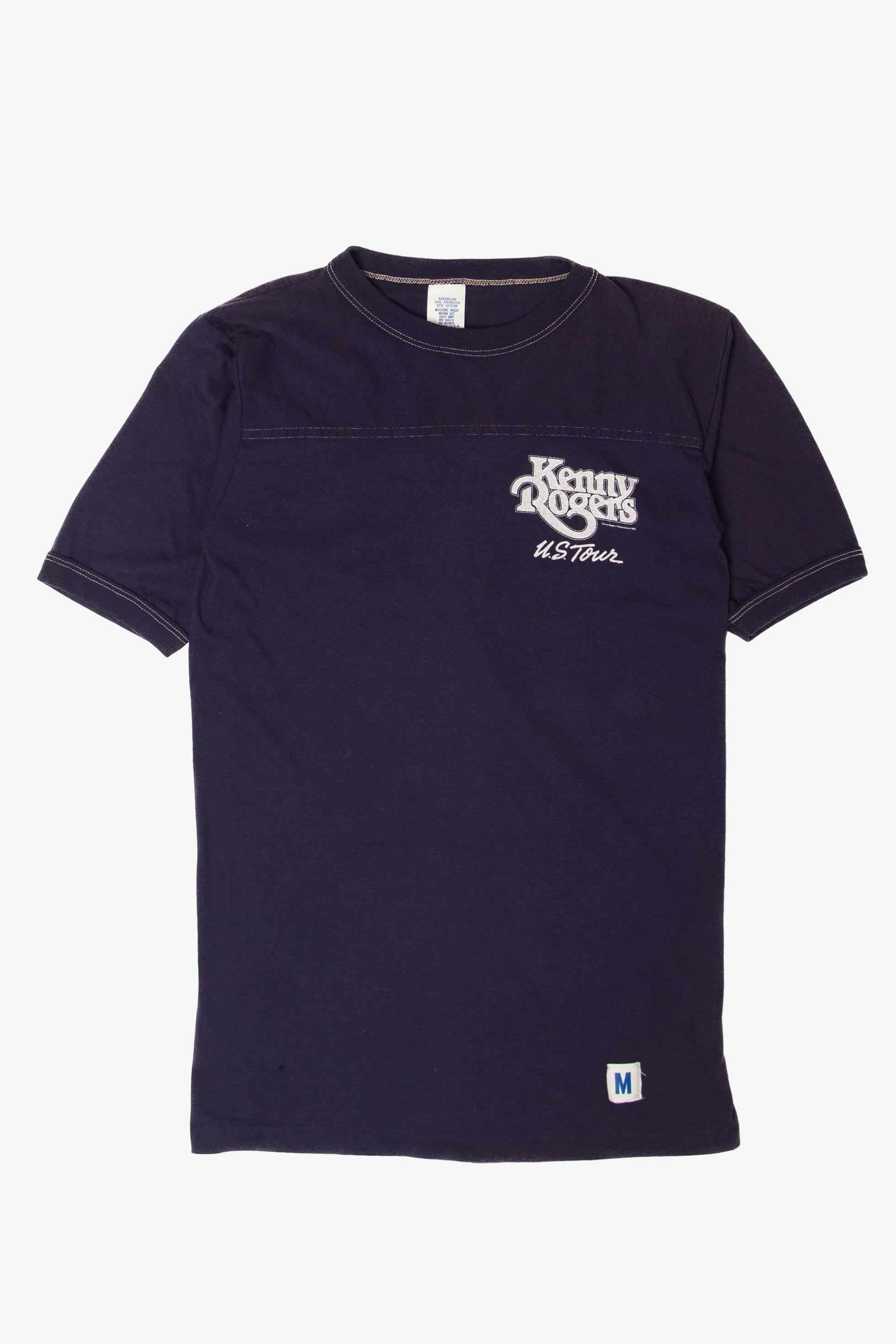 Vintage Kenny Rogers Ringer T-Shirt (1980s)