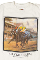 Vintage Silver Charm Kentucky Derby Winner T-Shirt (1990s)