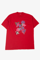 Vintage Kitties And Butterflies T-Shirt (2000s)