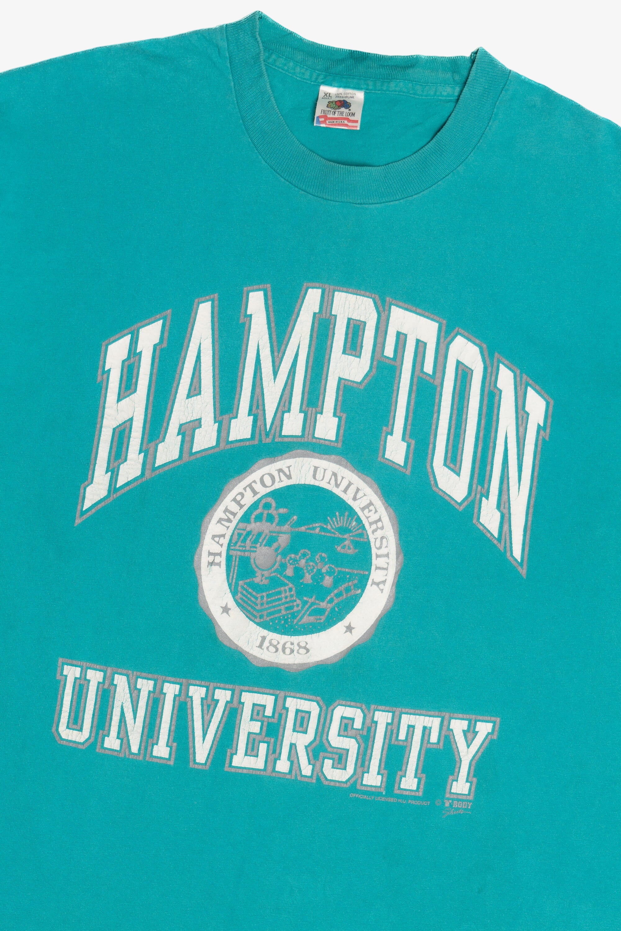 Vintage Hampton University Single Stitch T-Shirt (1990s)