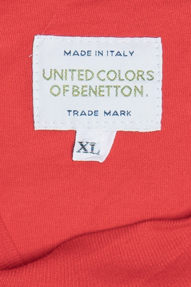 Vintage United Colors of Benetton Embroidered Logo T-Shirt (2000s)
