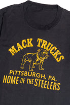 Vintage Mack Trucks Pittsburgh, PA. "Home Of The Steelers" T-Shirt (1980s)