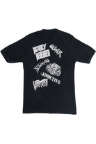 Vintage 1990 Thrash Metal New Years Eve Beach Party Raglan T-Shirt (1990s)