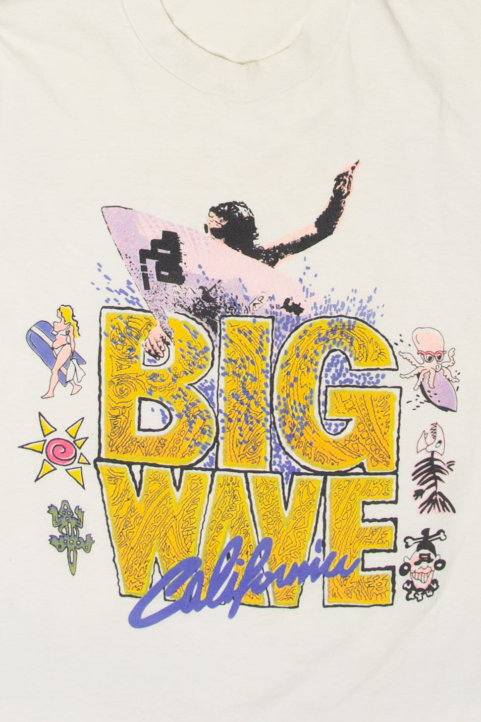 Vintage Big Wave California T-Shirt (1990s)