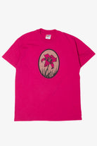 Vintage Pink Flower T-Shirt (1990s)