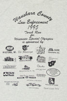 Vintage Waushara County Deputy Sheriffs Association T-Shirt (1990s)