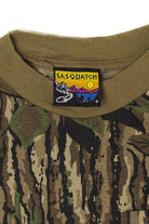 Vintage Camouflage Sasquatch T-Shirt (1990s)