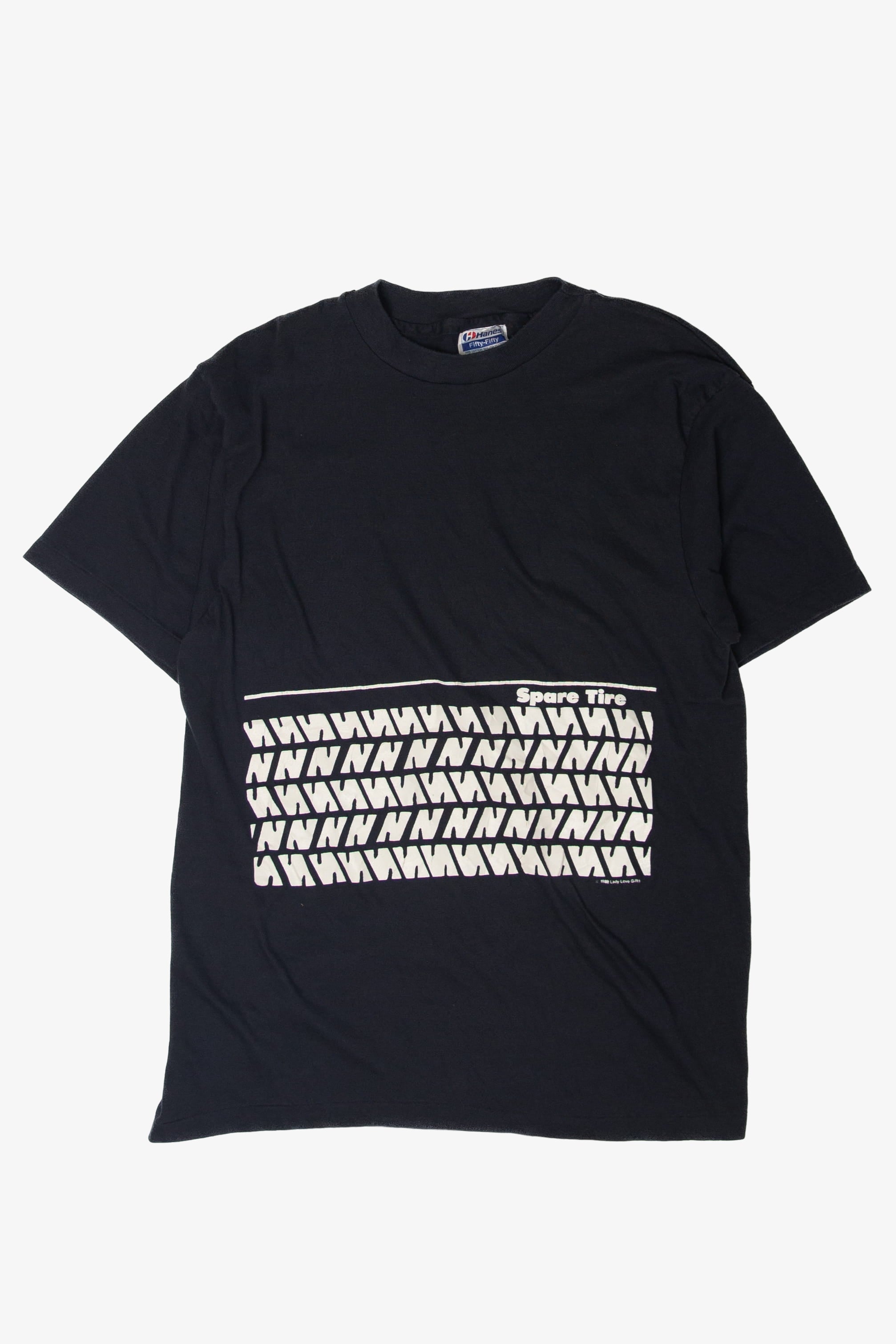 Vintage Spare Tire T-Shirt (1980s)