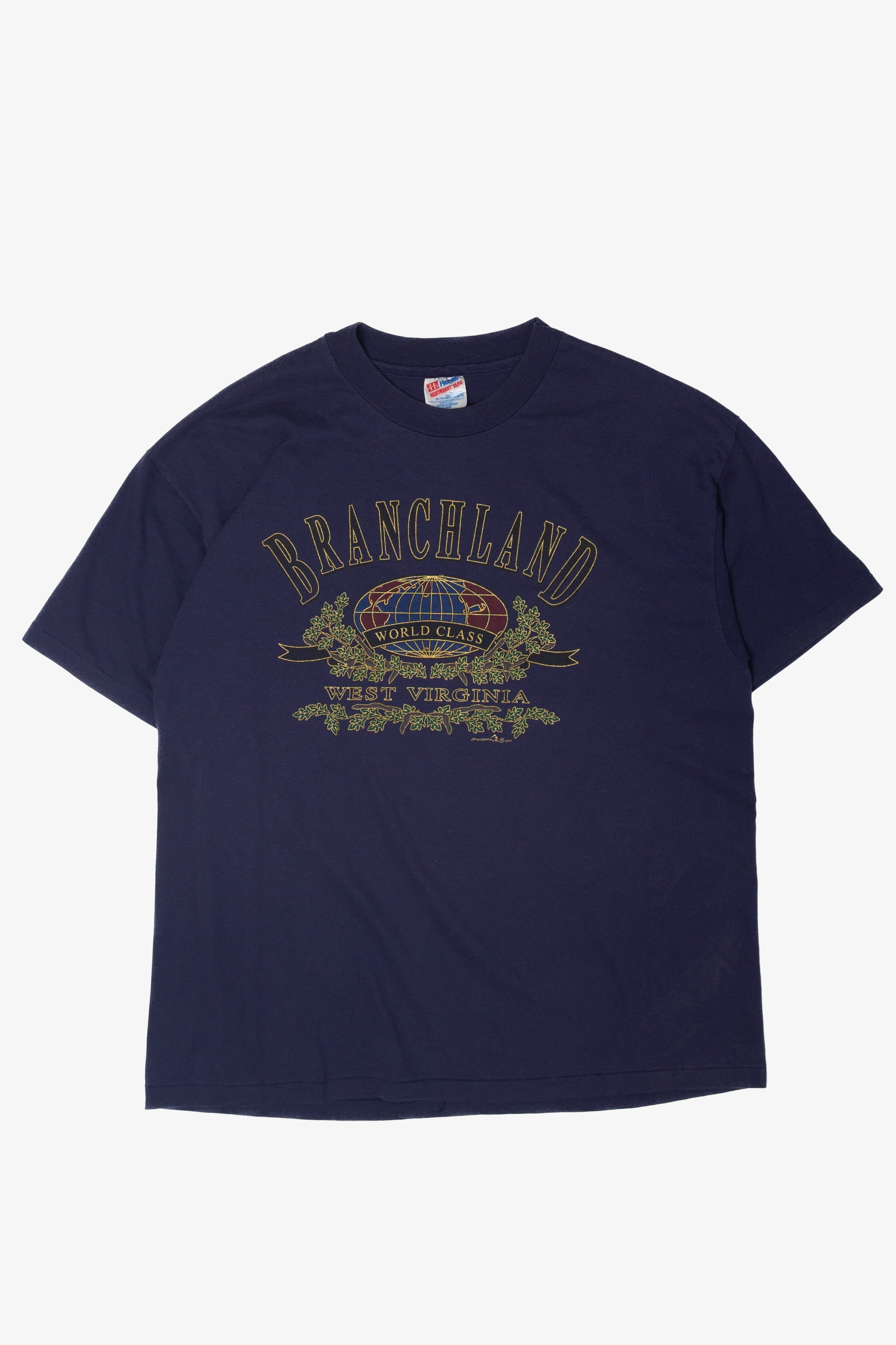 Vintage Branchland Worldclass West Virginia T-Shirt (1990s)